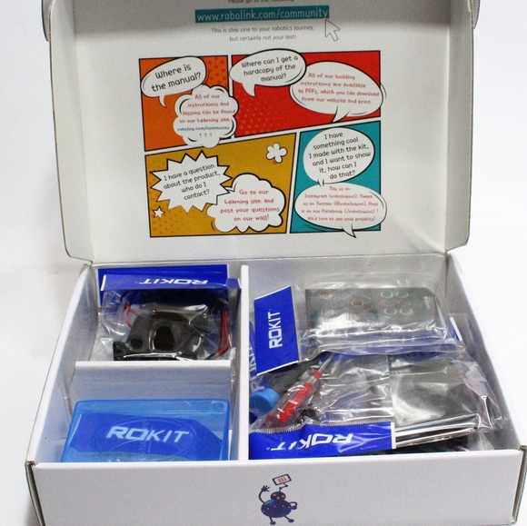 NEW ROKIT SMART ROBOLink 11 In 1 Programmable ROBOT KIT ARDUINO STEM - Picture 4 of 10